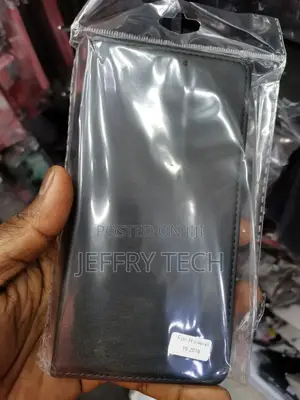 Huawei Y9 2019 Case Luxury Flip Cover Vintage Leather With C