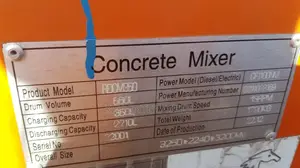 Concrete Mixer* Available Now*