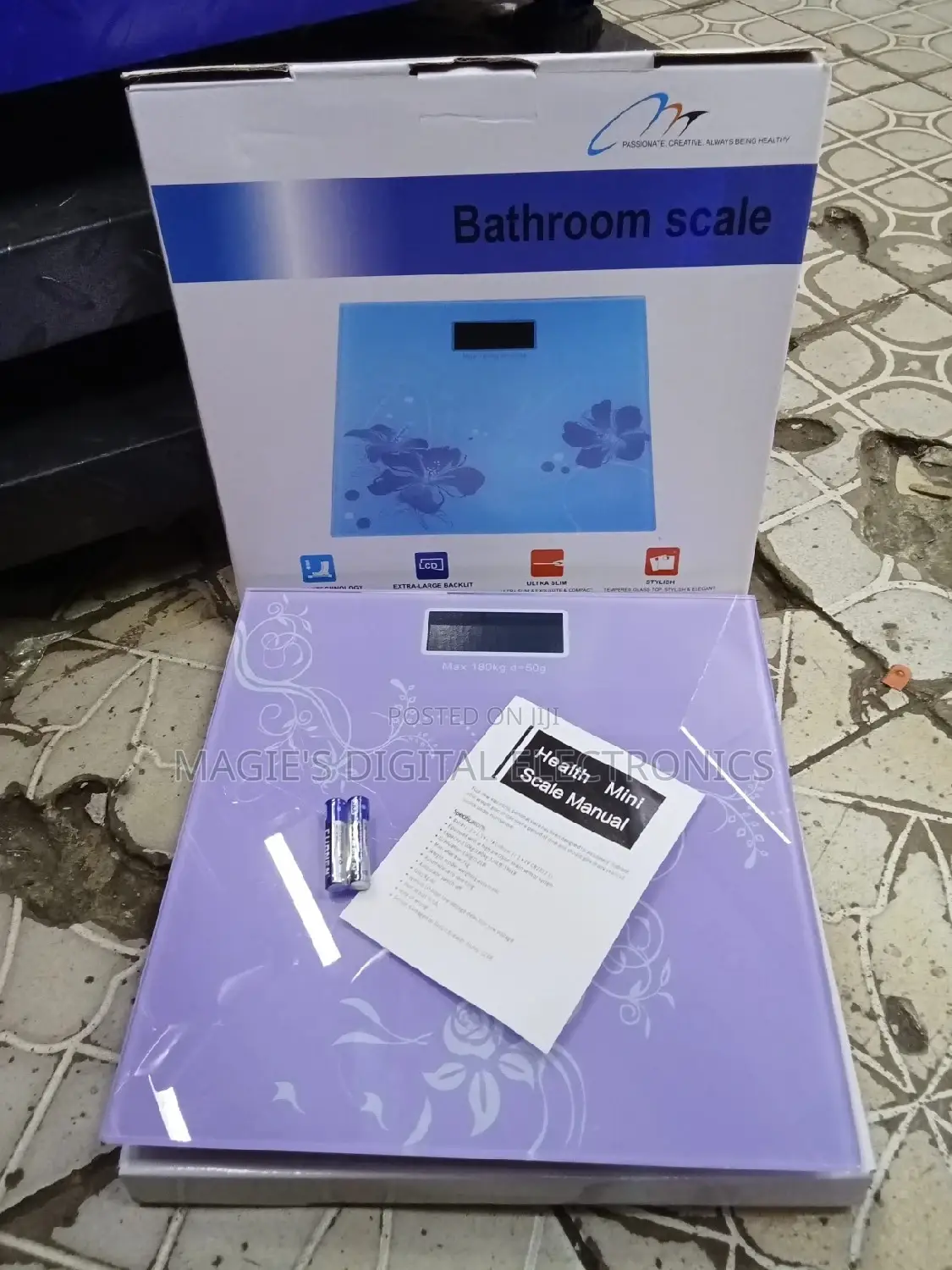 Portable Bathroom Scale