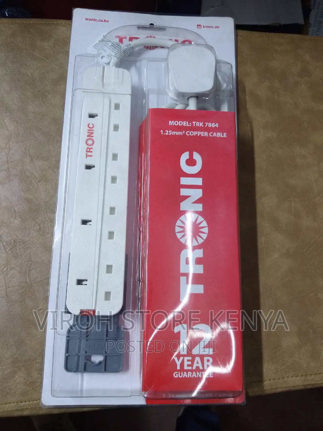 Tronic 4 Ports 3m Extension Cable