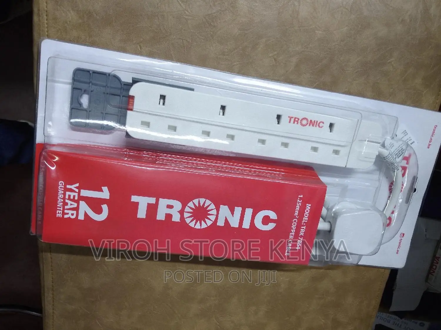 Tronic 4 Ports 3m Extension Cable