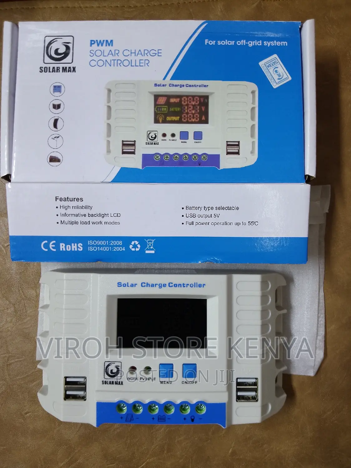 Original Solarmax Digital Solar Charge Controller 20A