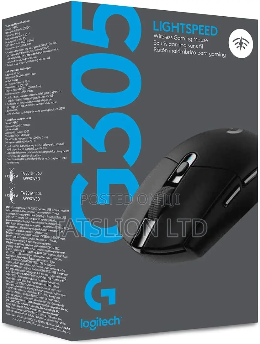 Logitech G305 Mouse Availablew