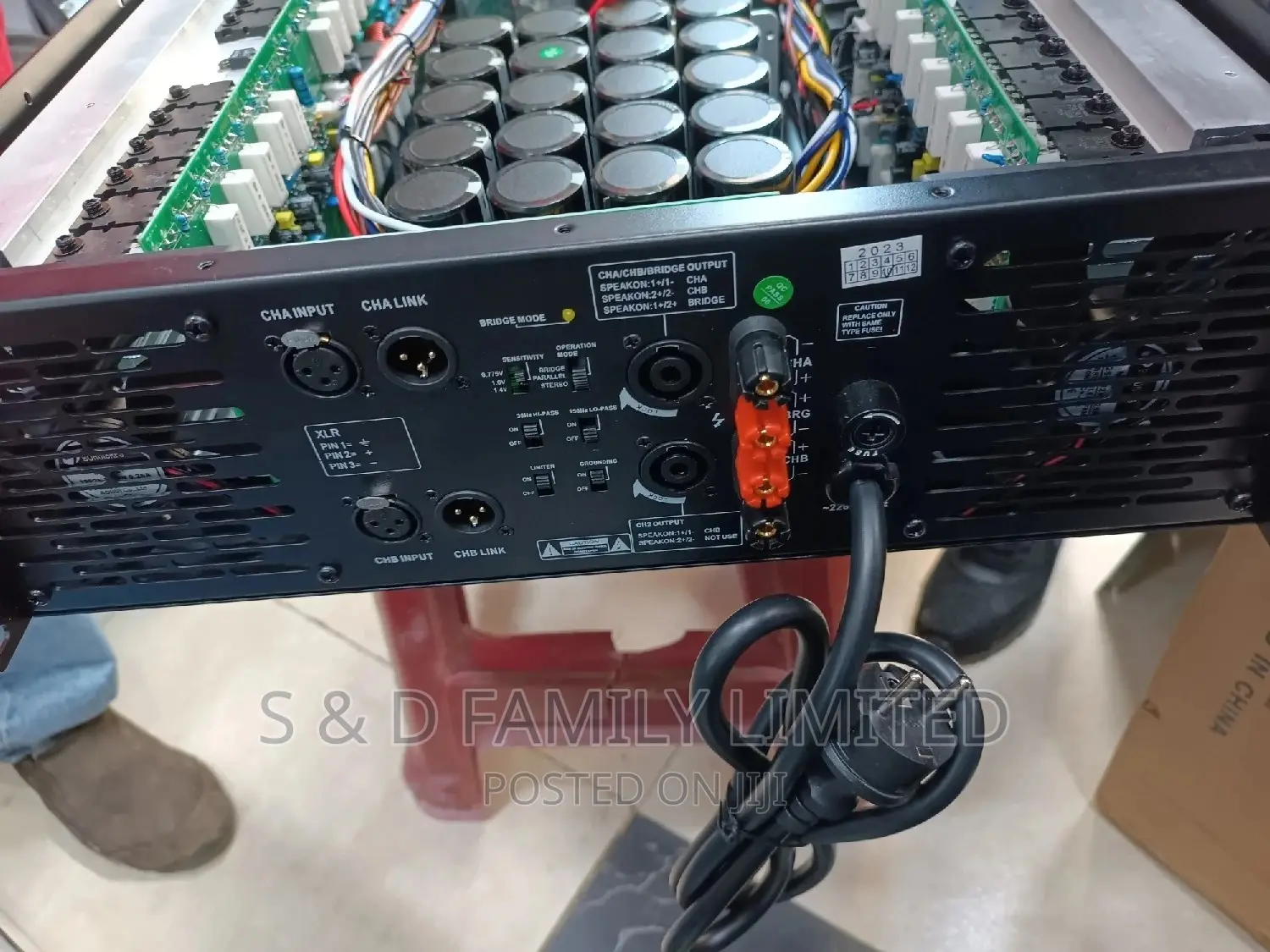 CA 18 Power Amplifier With Circuit Breaker