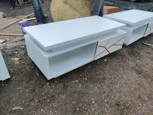 Golden White Coffe Table