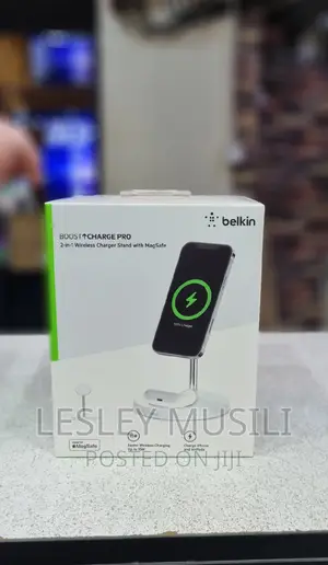 Belkin 2 in 1 Wireless Charger Stand With Magsafe