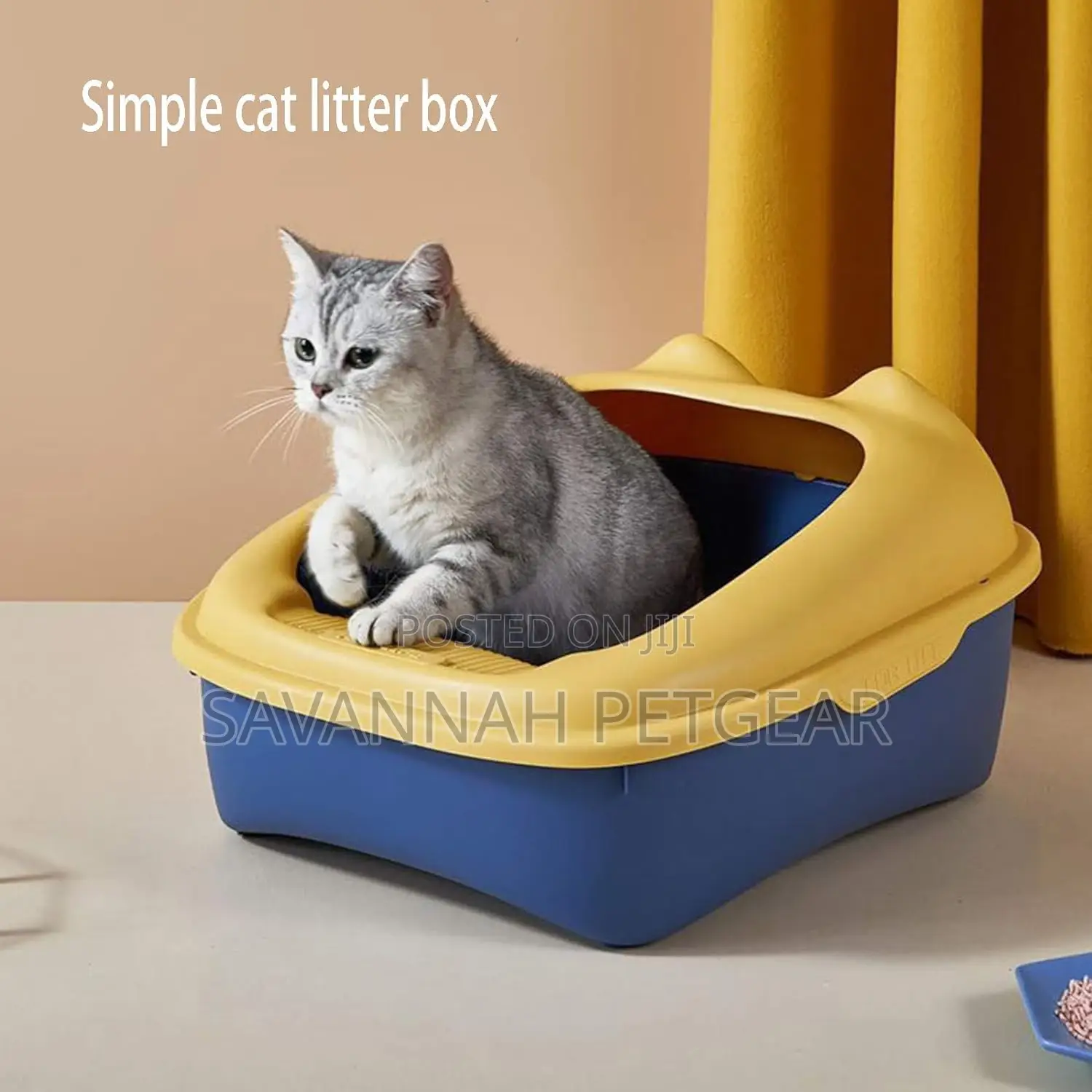 Mini Open Cat Litter Box + Free Litter Scoop
