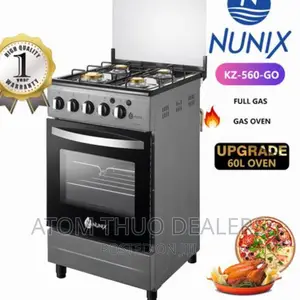 Nunix 50*55 Cm Full Gas Standing Cooker 