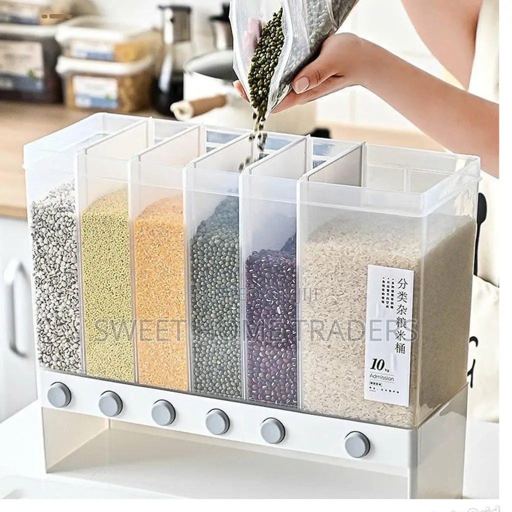 Multifunctional Cereal Dispenser Total Capacity 10kgs-