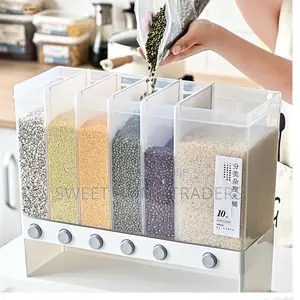 Multifunctional Cereal Dispenser Total Capacity 10kgs-