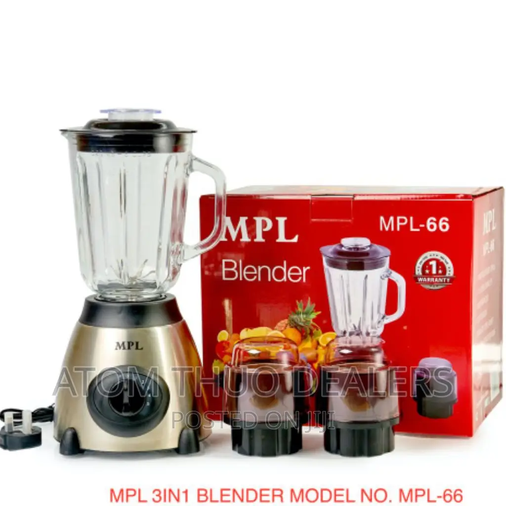 3 in 1 PML MPL-66 Blender 