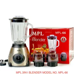 3 in 1 PML MPL-66 Blender 