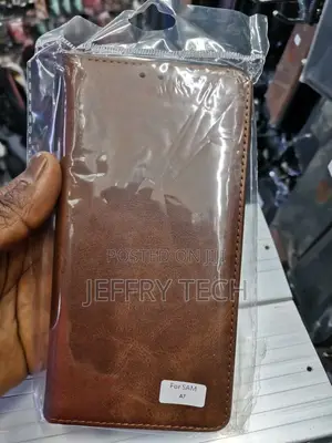 Samsung Galaxy A7 2018 Flip Case Leather Finish | Inside Tpu