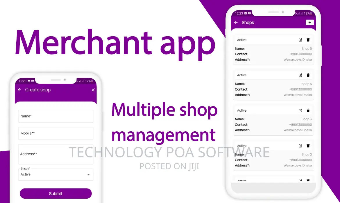 Courier and Logistics Management CMS With Merchant,Delivery