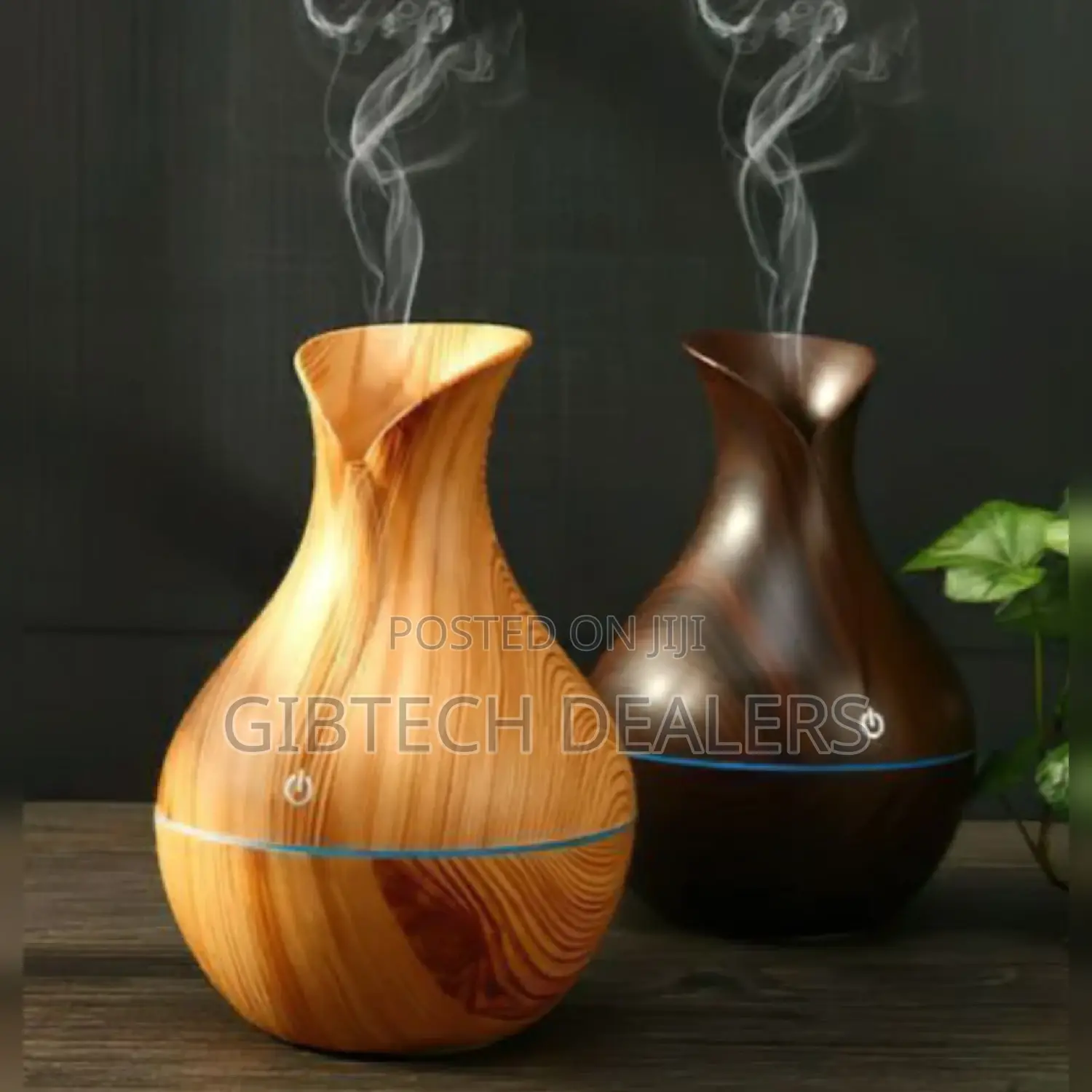 Wooden Ultrasonic Humidifier/Diffuser 130ml