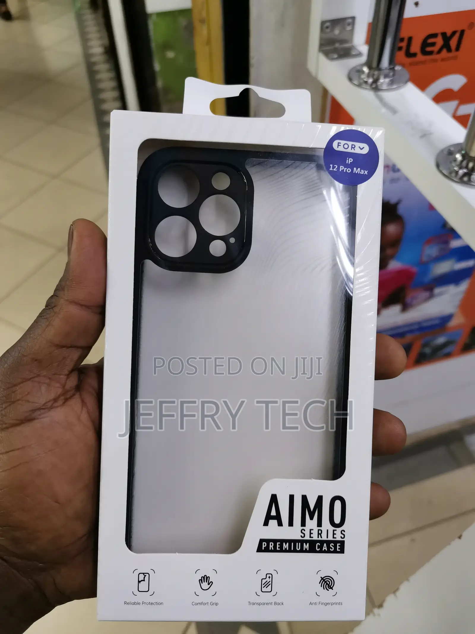 Aimo Series Back Cover for iPhone 12 Pro Max