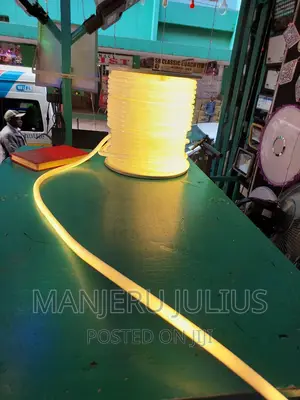 Warm White Round/Pipe Neon Snake Light