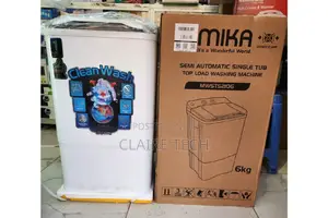 Mika Top Load 6kg Semi Automatic Washing Machine