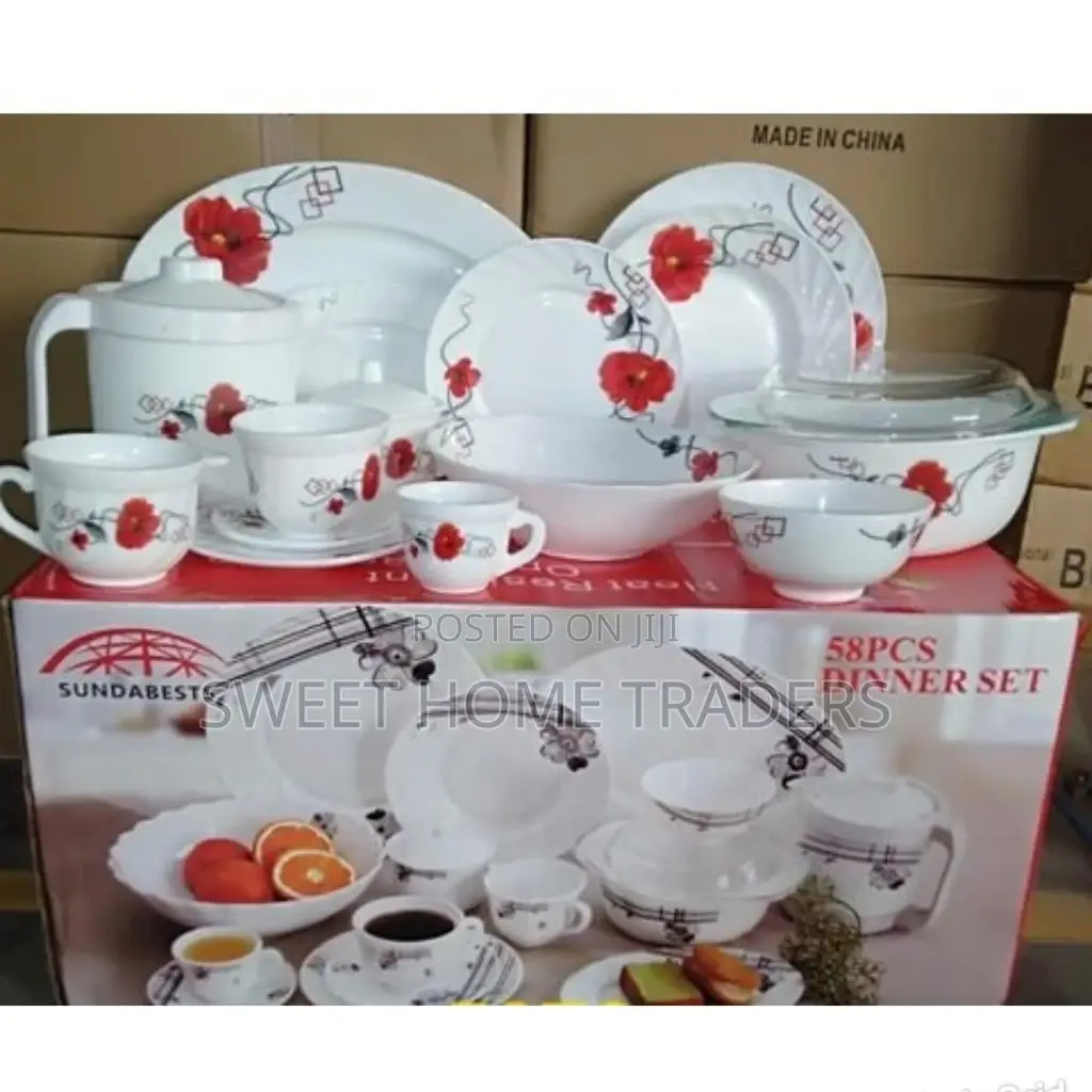 Generic Ceramic Dinner Set 58 PCS