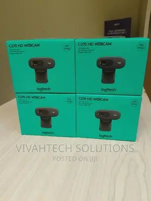 Webcam C270 Logitech 720p Hd- Logitech C270 Webcam