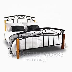 5 by 6 Metallic Bed