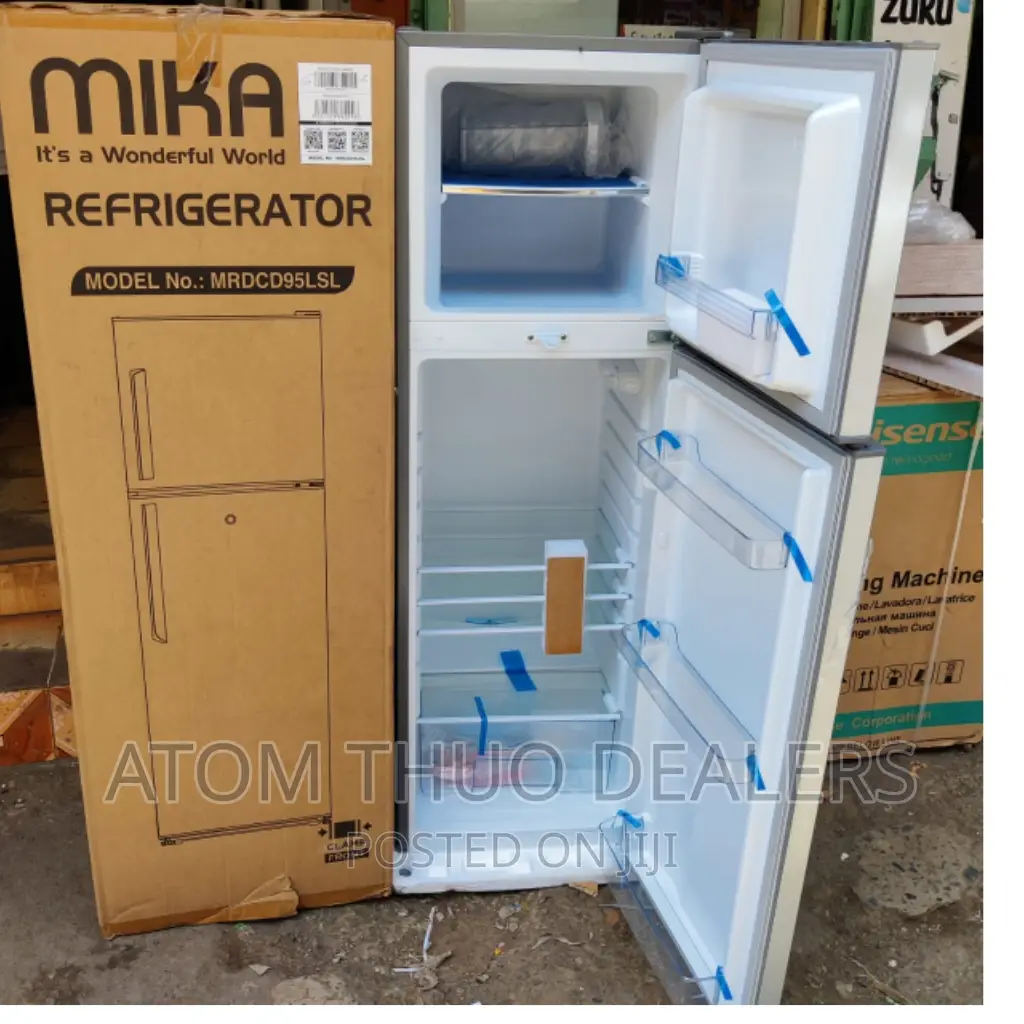 Mika 168 Litres Double Door Refrigerator 