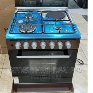 Brown Haeir 3+1 Standing Cooker With Electric Oven 60*60