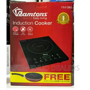 Ramtons Single Induction Cooker With Free Pan