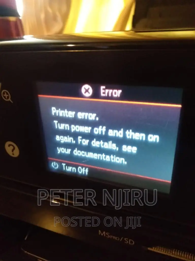 All Epsons Printers Errors