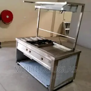 Commercial Combined Cooker With Two Burner