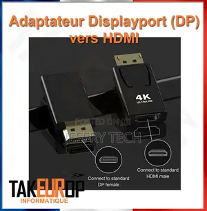 DP Male to Hdmi-Compatible Female Adapter Displayport to HDM