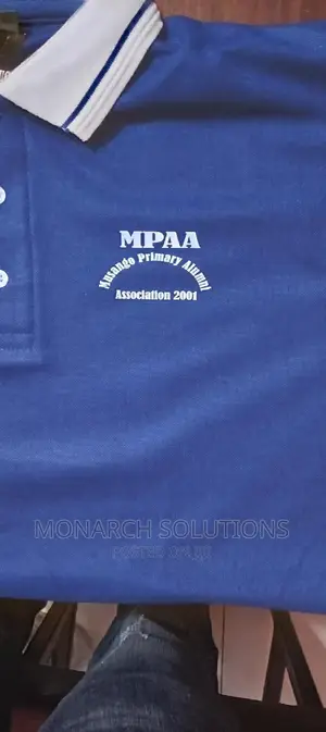 White Collar Imported Polo Branded
