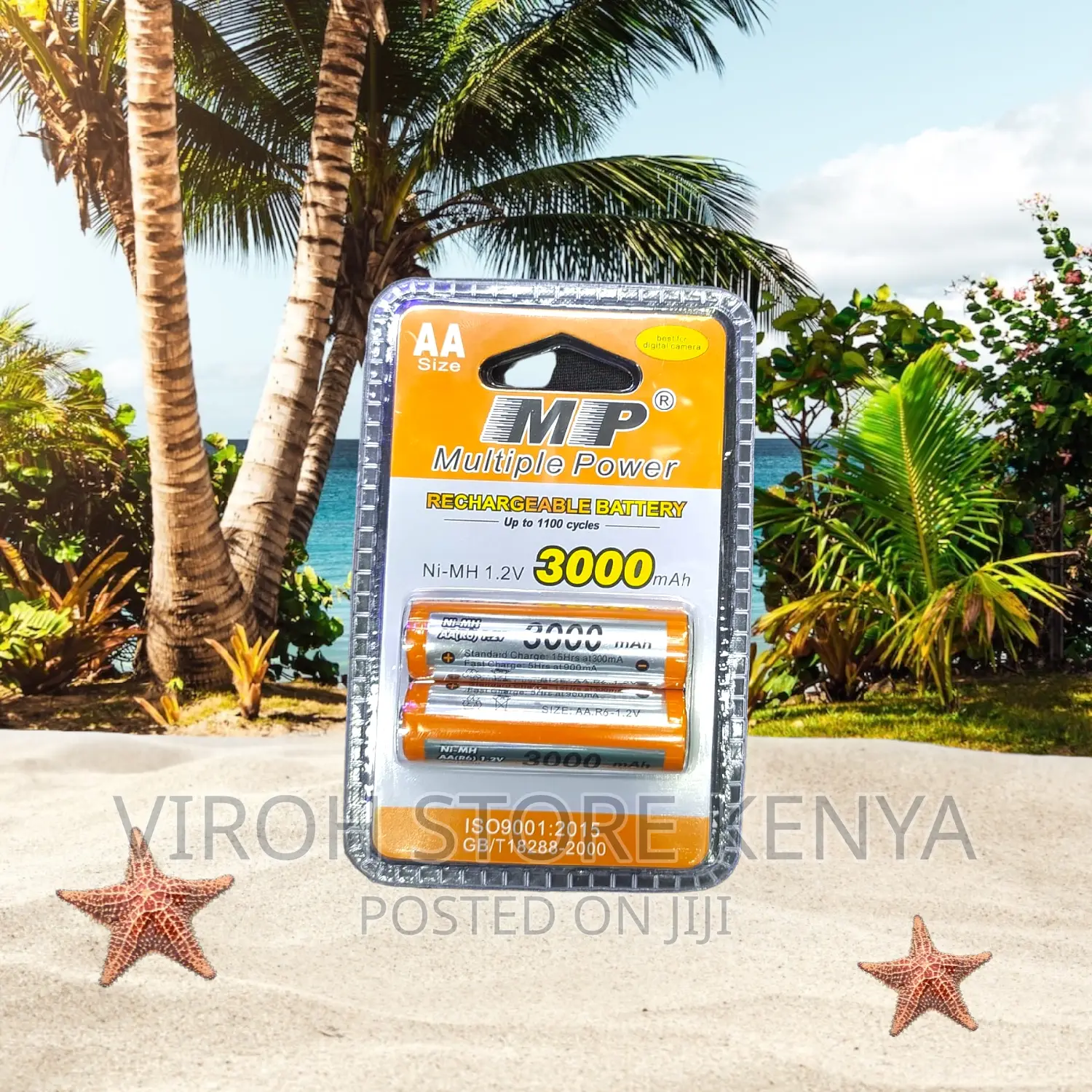 AA Rechargeable Battery MP 3000mah 1.2V Battery