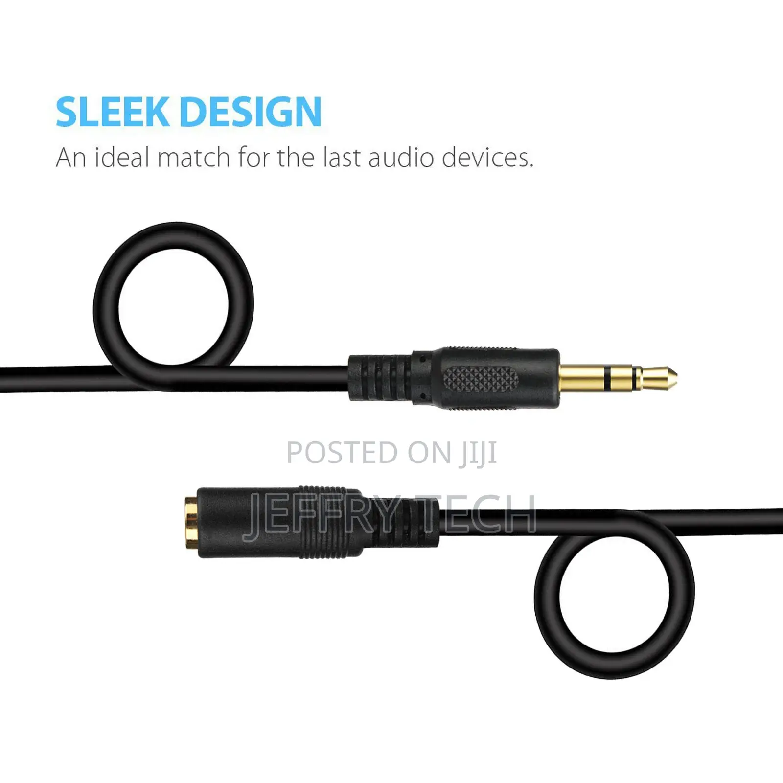 Jack 3.5mm Earphone Extension Cable Stereo Audio Cable MF 15