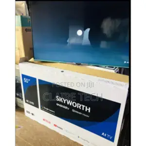 Skyworth 50G3A, 50′′ UHD Frameless Smart Android TV –