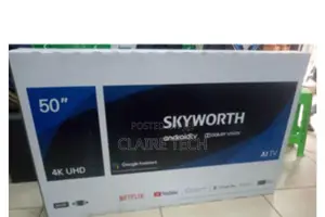 50inches Skyworth Frameless Android Youtube Netflix