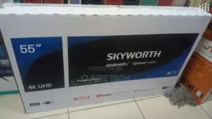 Skyworth 55G3A, 55′′ UHD Frameless Smart Android TV