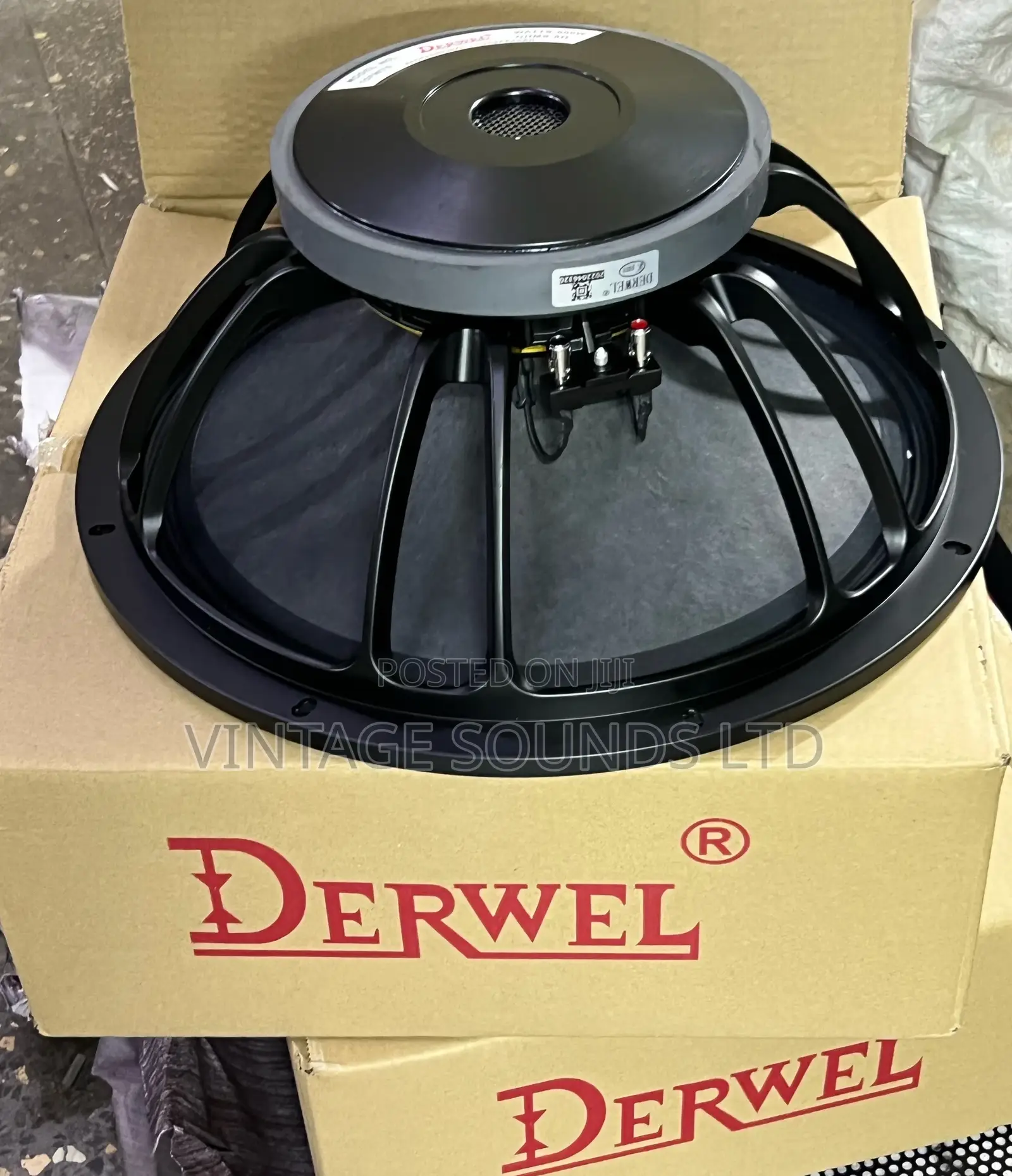 DERWEL 15-Fw75 ,75.5 Mm VC Midrange / Long Range Speaker