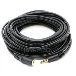 5M 3.5mm Aux Extension Gold Plated Cable Cord (Male to Femal