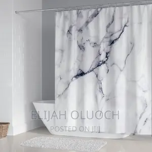 Water Proof 12 Hook 180*80cm Shower Curtain