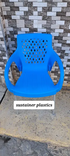 Complast Plastic Chairs With Metal Legs