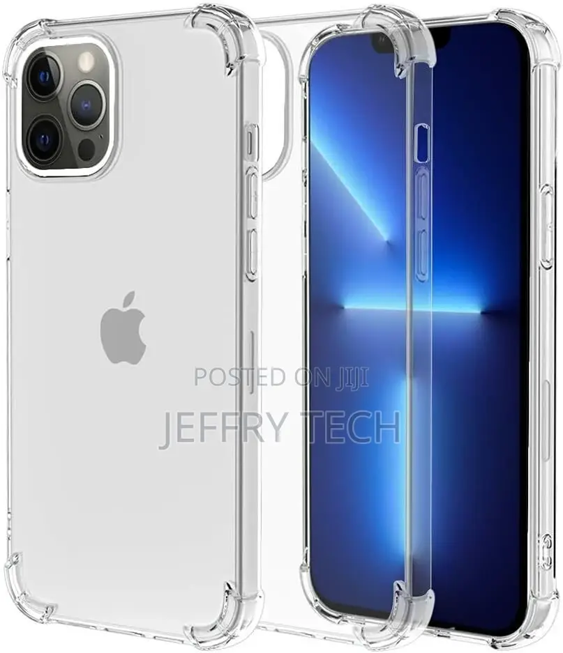 Clear Case for iPhone 13, Pro, Max, Mini [Transparent] Shock