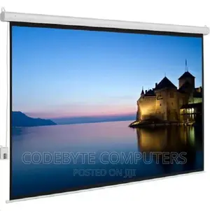 Electric Projector Screen 180 X 180
