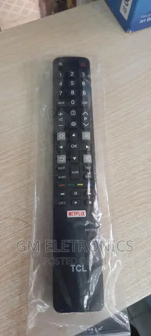New TCL Smart Tv RMT Controller With Batteries.