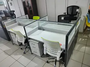 Executive 4 Way Workstation (Grey N White)
