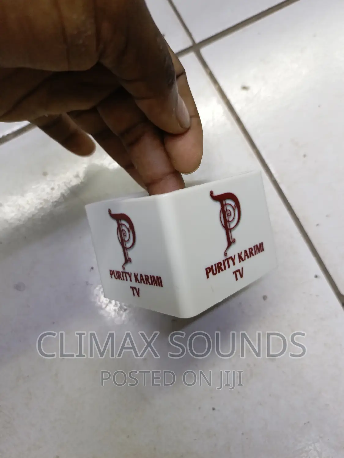 Microphone Flag + Branding