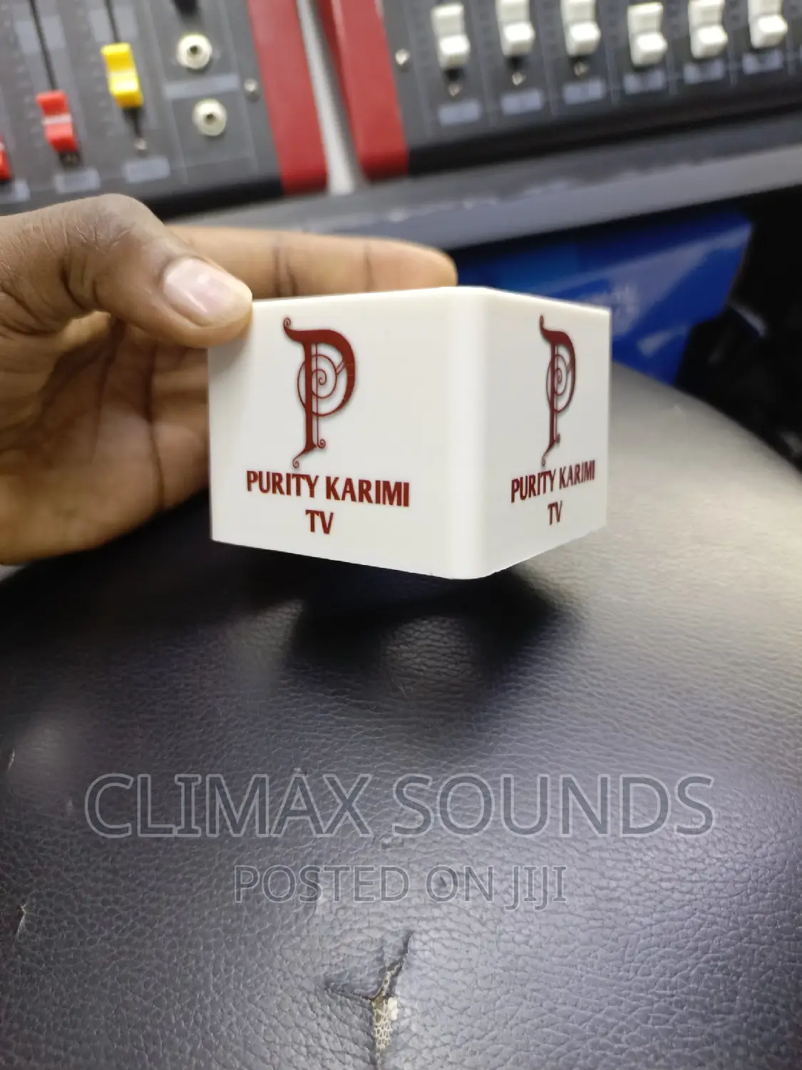 Microphone Flag + Branding