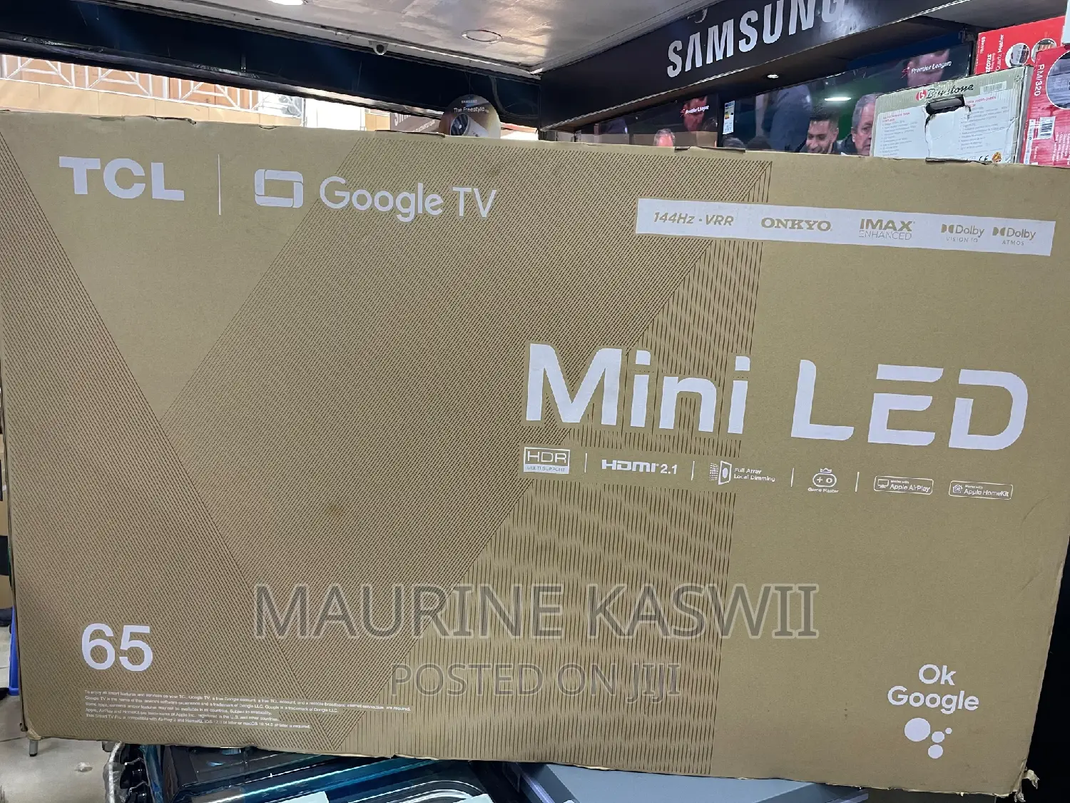 TCL 65" C835 Mini LED Full Array QLED Google TV 2023