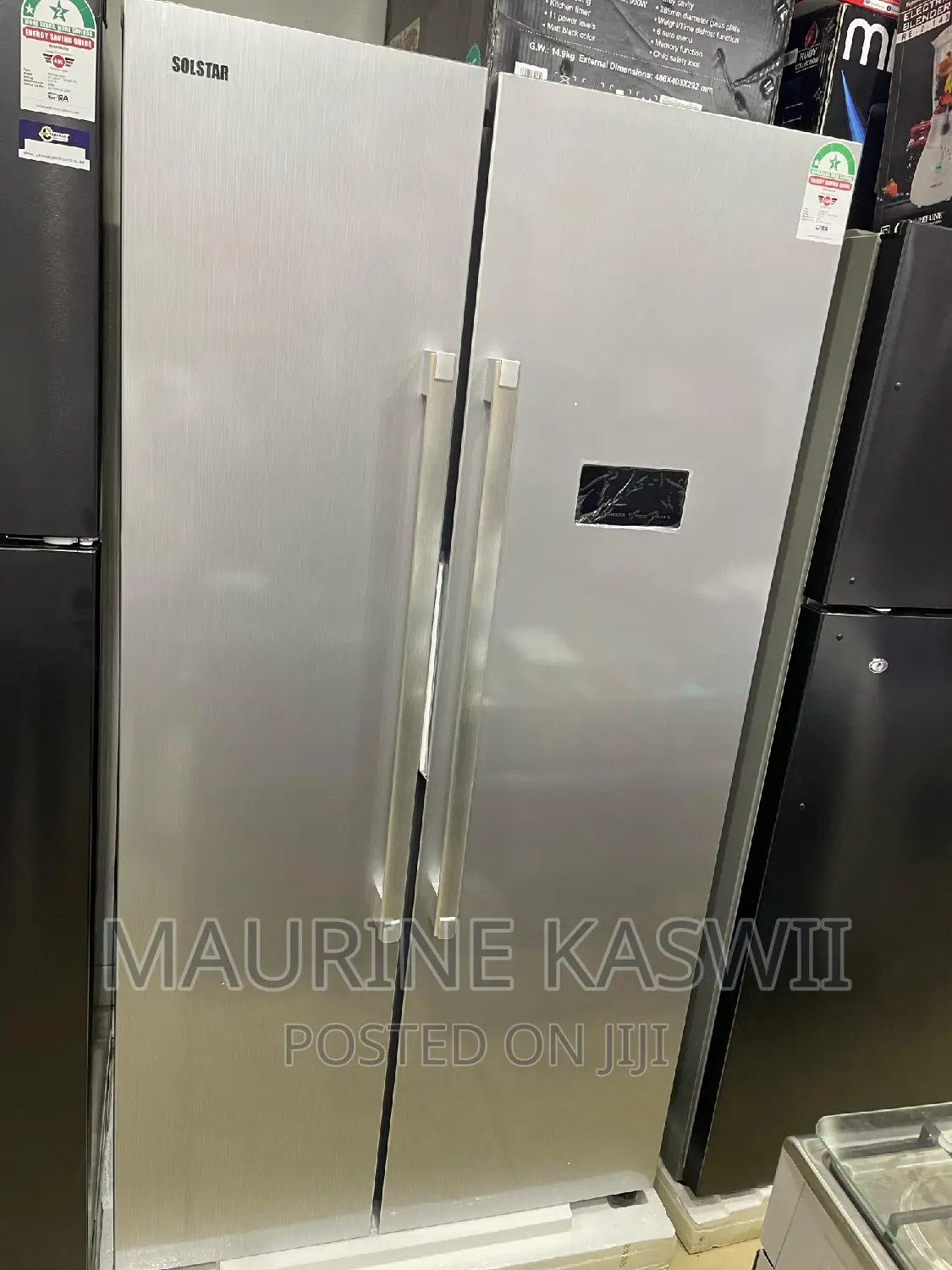 Solstar Side by Side 442L Frost Free Fridge RF/616
Model: