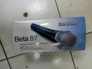Shure Code Mic Beta 87"